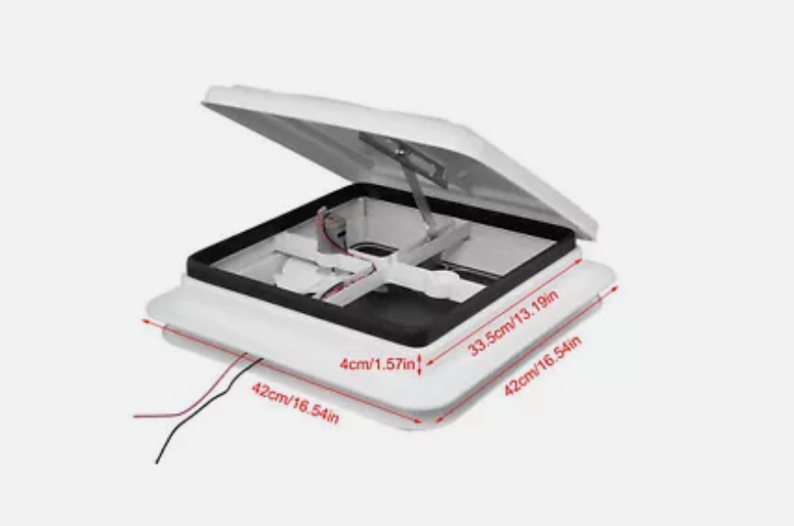 Caravan Roof Vent RV Shower Hatch