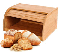 Thumbnail for Bamboo Bread Bin Storage Box